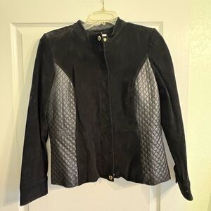 Black Quilted Women's Jacket